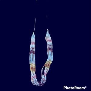 Beautiful long beaded necklace by loft